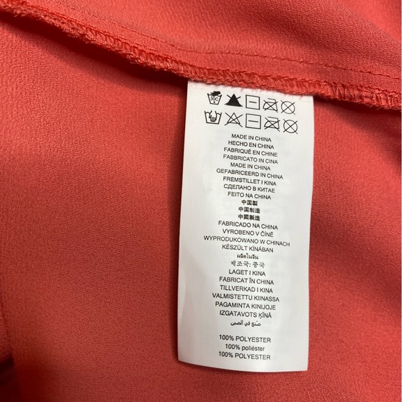 Michael Kors Coral Sleeveless with Wide Ruffle Studs/Rivets - Picture 4 of 9